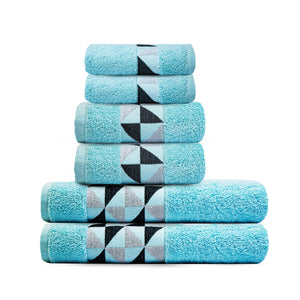 Luxury Living Towels - Blue