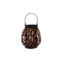 Load image into Gallery viewer, Wood Cage Lantern- Oak
