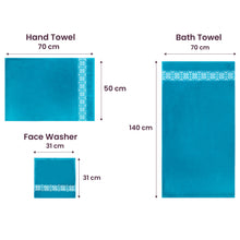 Load image into Gallery viewer, Super Deluxe Towels - Teal Blue
